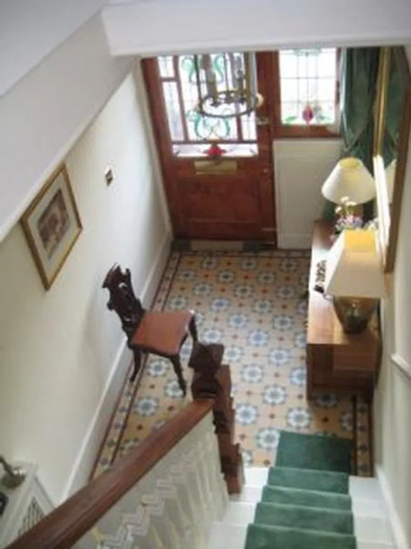 Floor - tiled at Traditional North Dulwich house, E371 (photo 3)
