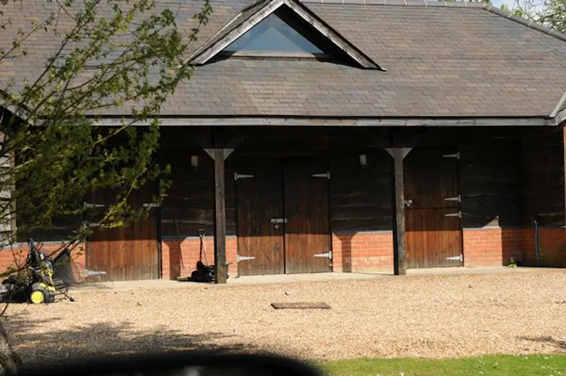 Garage at Modernised medieval Reading house, M280 (photo 17)
