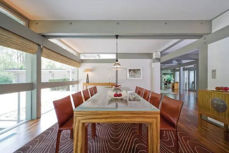 Dining room at Striking modern Weybridge house, K363 (photo 7)