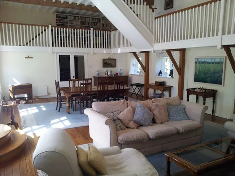 Dining room at Rural corn mill house in Wantage, Q64 (photo 3)