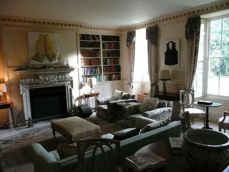 Fireplace at Magical Combe Valley Manor, L641 (photo 8)