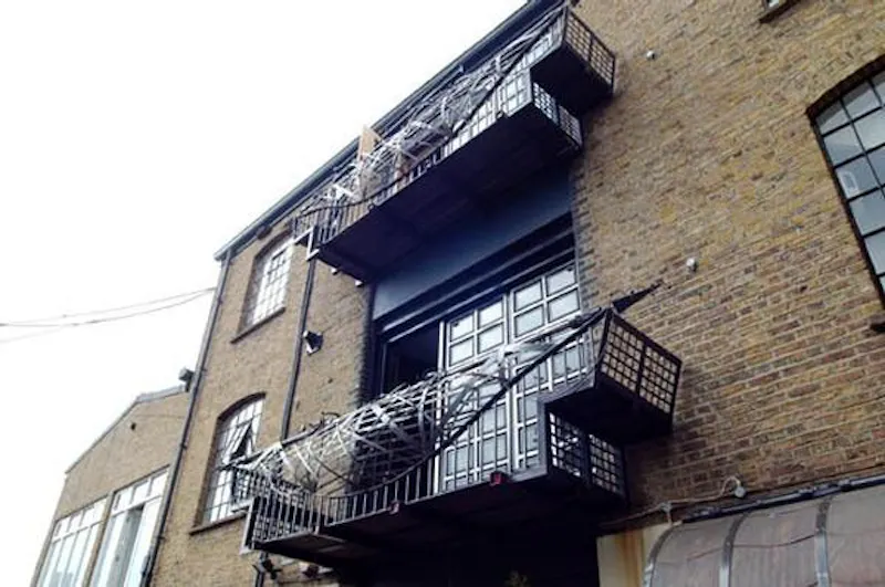 Balcony at East meets West Kilburn loft , F502 (photo 32)