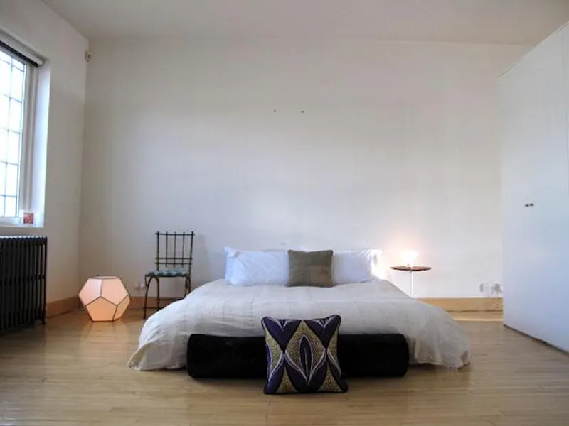 Bedroom at Japan-inspired Kilburn loft, F503 (photo 19)