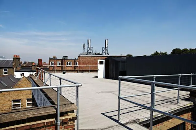 Roof terrace at Versatile Deptford studio, N233 (photo 42)