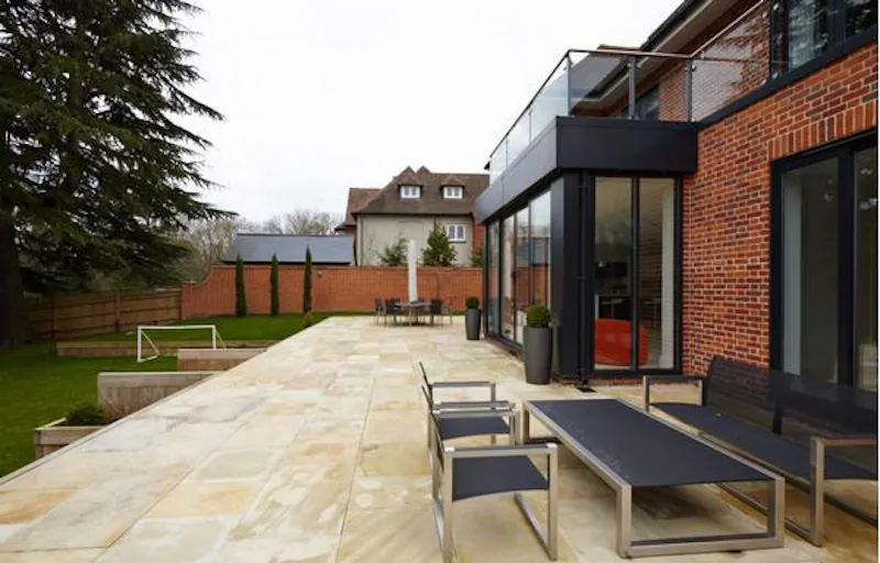 Terrace/Patio at Modern Bishop's Stortford Home, D2141 (photo 21)