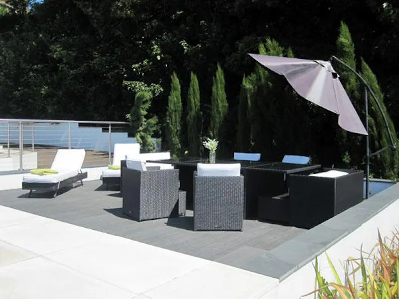 Terrace/Patio at Edenbridge LA-style house, K374 (photo 19)