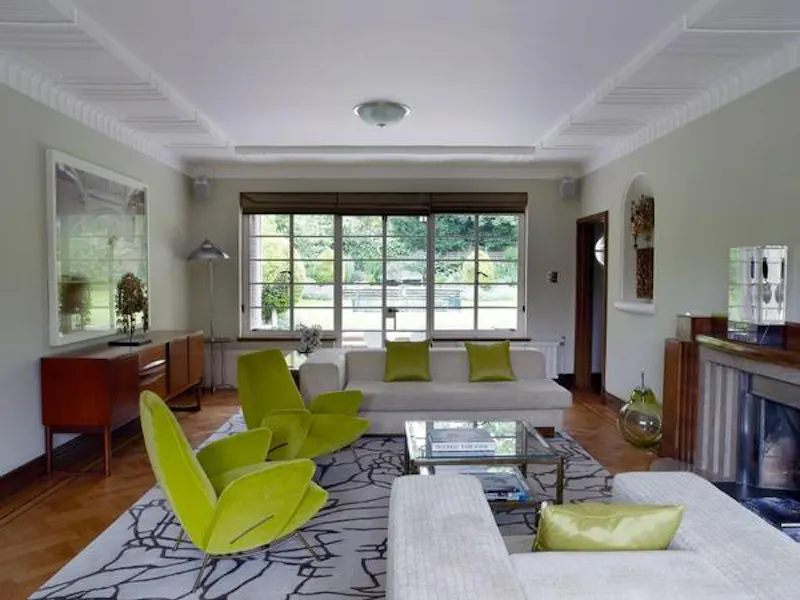 Living Room at Art Deco Herne Hill house, D2145 (photo 5)
