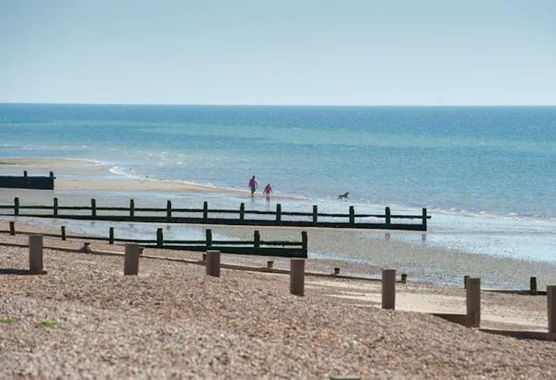 Views - sea at Angmering on Sea beach house, C842 (photo 39)