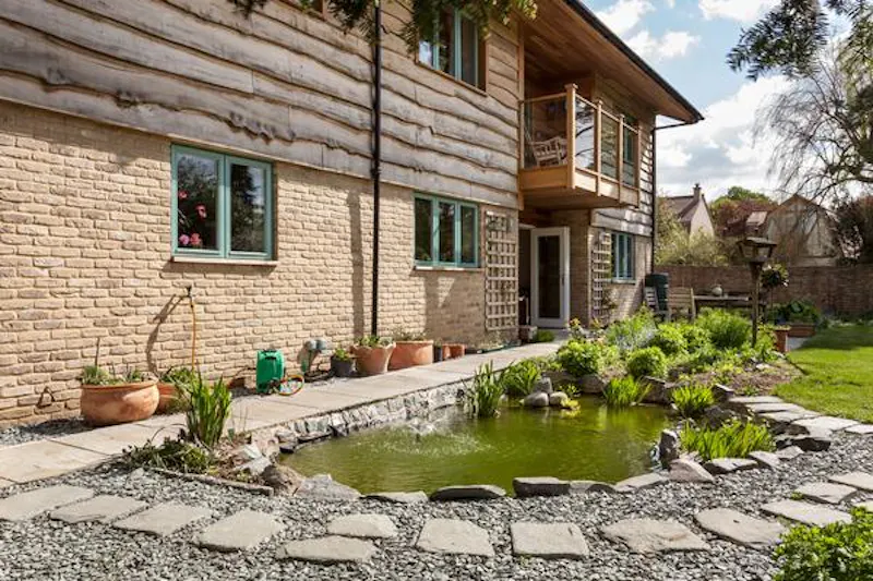 Pond at Modern country home in Cambridge, D2161 (photo 21)