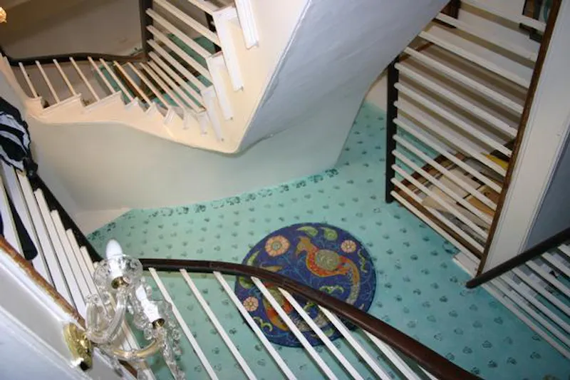 Staircase at Eclectic Broadstairs home, A1334 (photo 18)