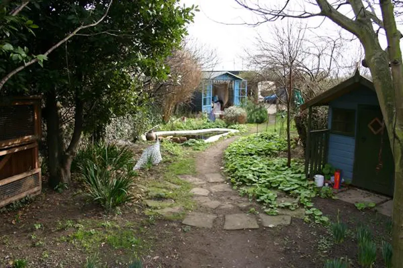 Garden at Eclectic Broadstairs home, A1334 (photo 39)