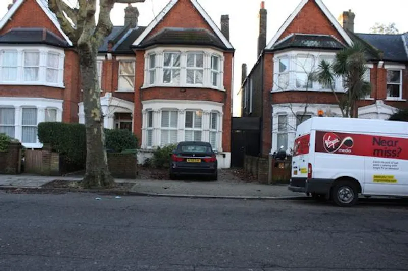Driveway at Catford family home, E391 (photo 1)