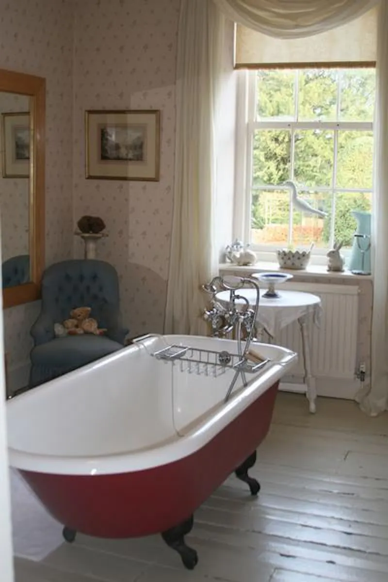 Bathroom at Charming Towcester rectory, A1335 (photo 19)