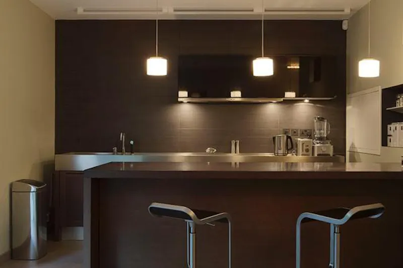 Kitchen at Haggerston modern black box , K382 (photo 17)