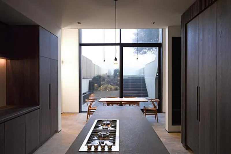 French doors at Ultra-modern Camberwell house, K387 (photo 2)