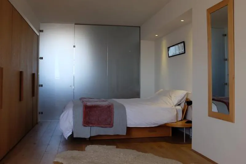 Bedroom at Ultra-modern Camberwell house, K387 (photo 25)
