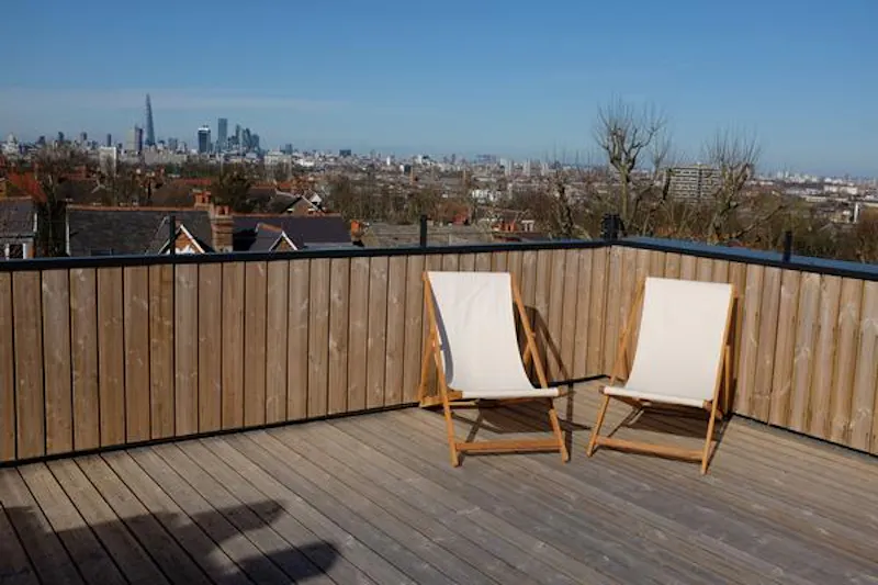Terrace/Patio at Ultra-modern Camberwell house, K387 (photo 38)