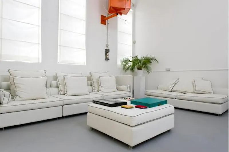 Living Room at Battersea studio apartment , F1042 (photo 6)