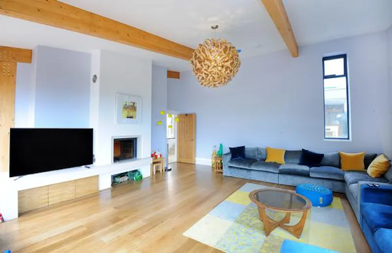 Living Room at Colourful & modern Falmouth home, K383 (photo 11)
