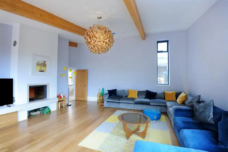 Open plan at Colourful & modern Falmouth home, K383 (photo 12)