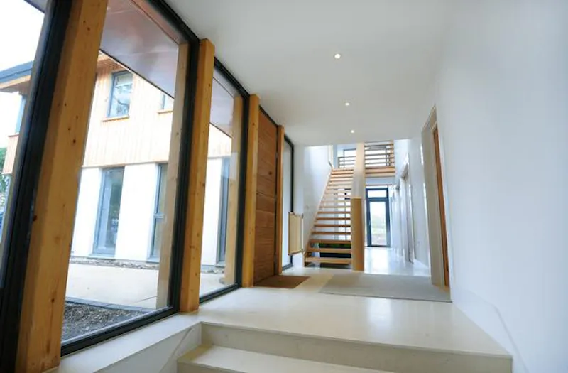 Entrance hall at Colourful & modern Falmouth home, K383 (photo 13)