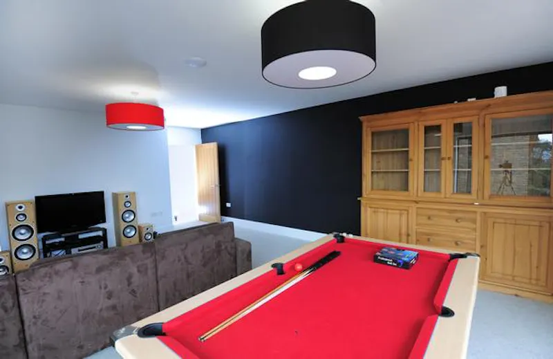 Games room at Colourful & modern Falmouth home, K383 (photo 20)