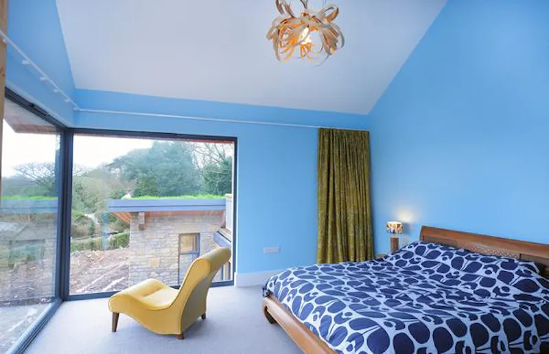 Bedroom at Colourful & modern Falmouth home, K383 (photo 22)