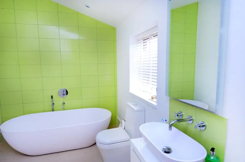 Bedroom at Colourful & modern Falmouth home, K383 (photo 24)