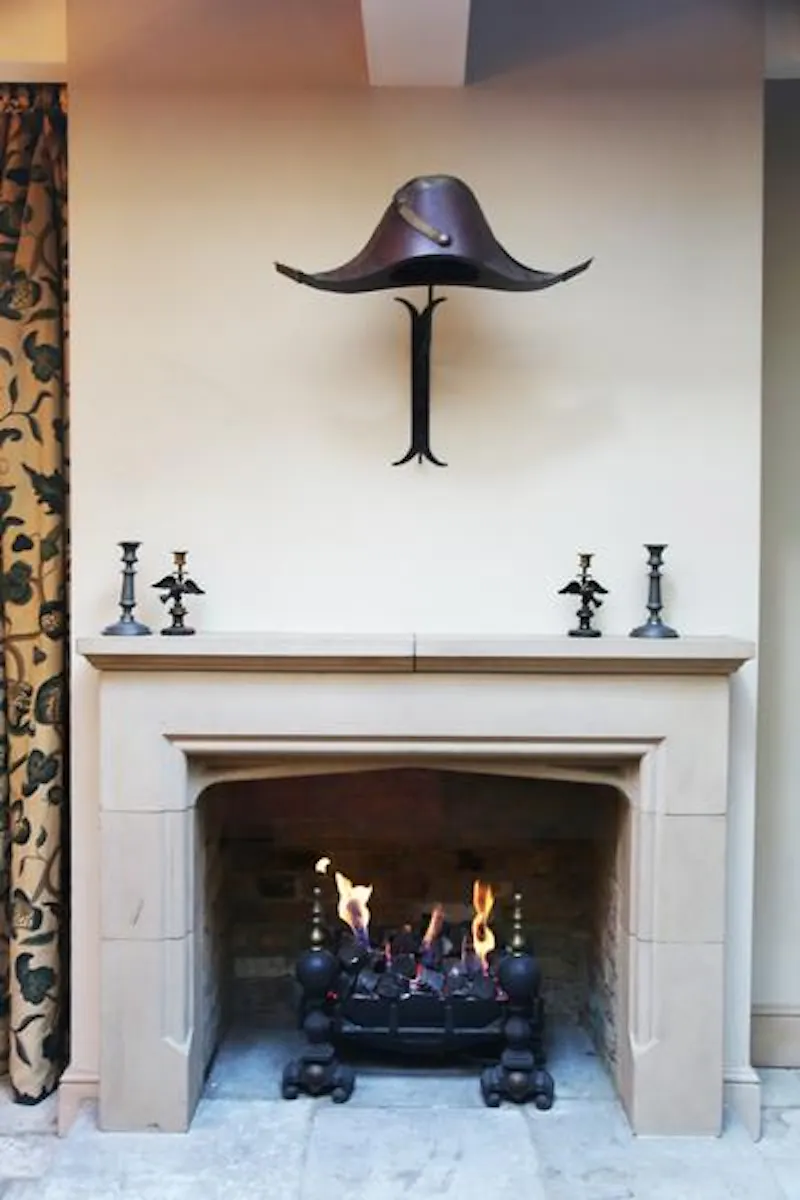 Fireplace at Luxury Battersea Apartment, F1043 (photo 6)
