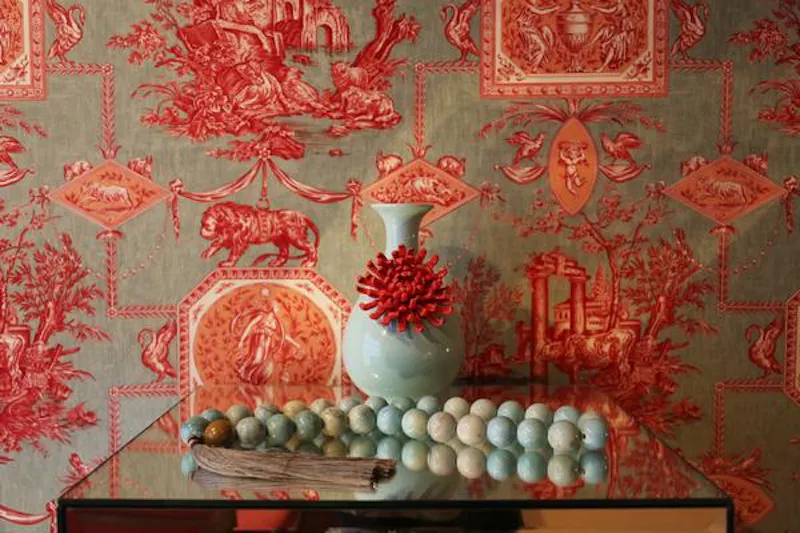 Wallpaper at Luxury Battersea Apartment, F1043 (photo 16)