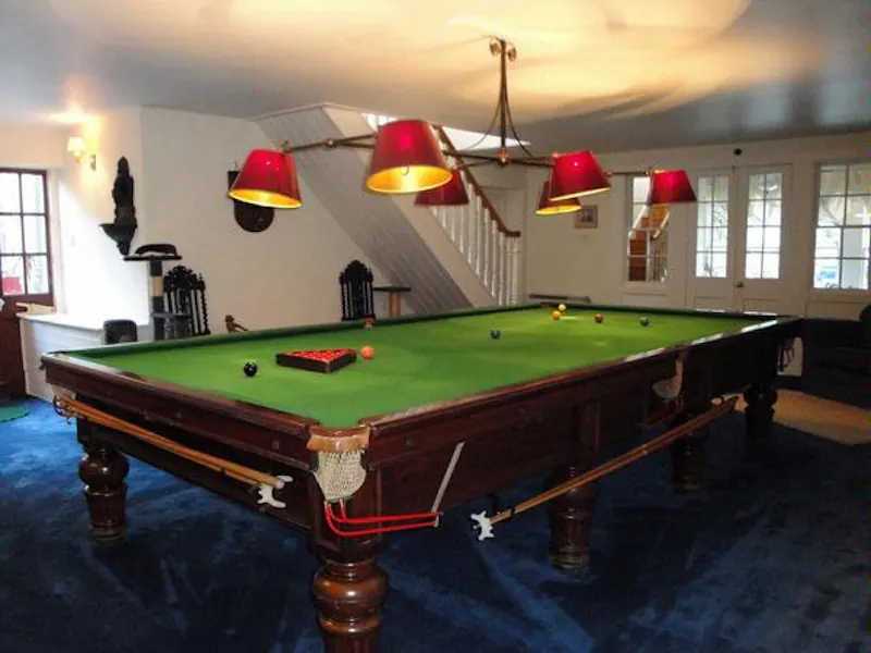 Games room at Film location H113 in Scotland (photo 18)