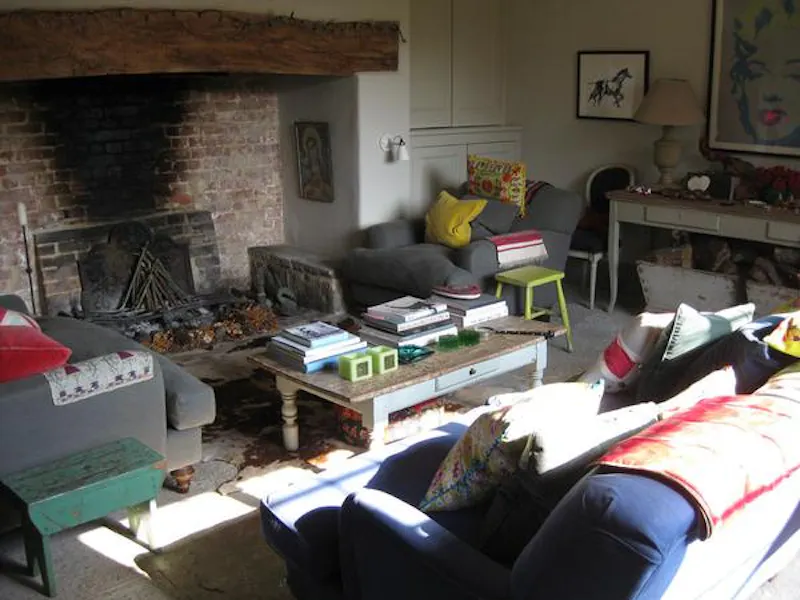 Living Room at Picturesque Taunton farmhouse, L649 (photo 5)