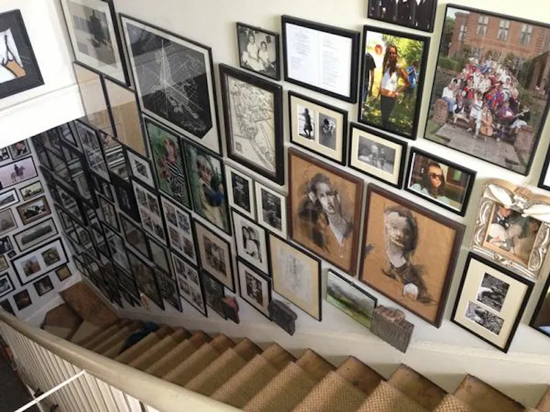 Staircase at Picturesque Taunton farmhouse, L649 (photo 15)