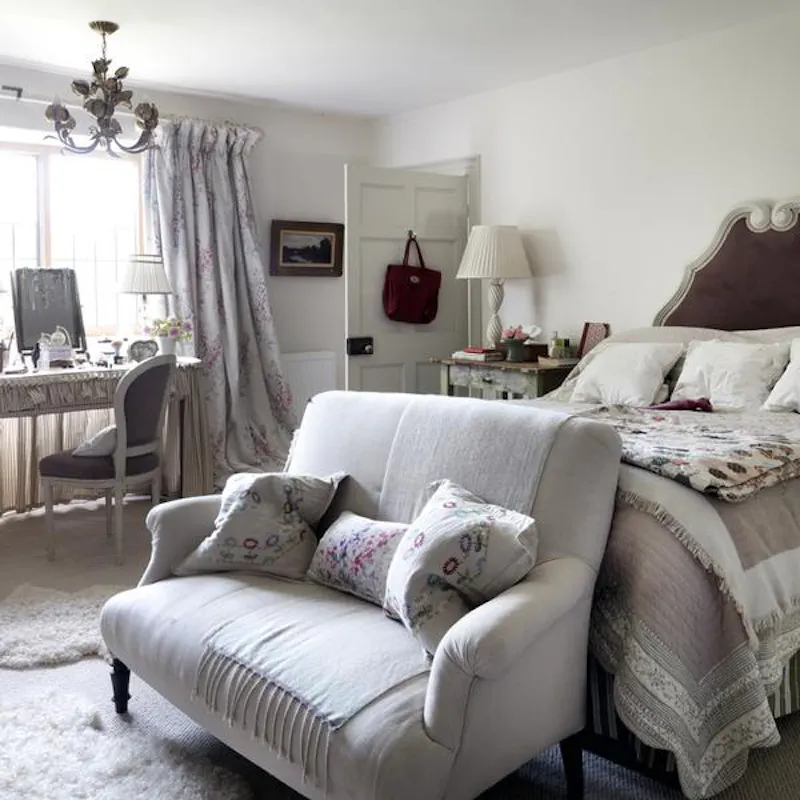 Bedroom at Picturesque Taunton farmhouse, L649 (photo 17)