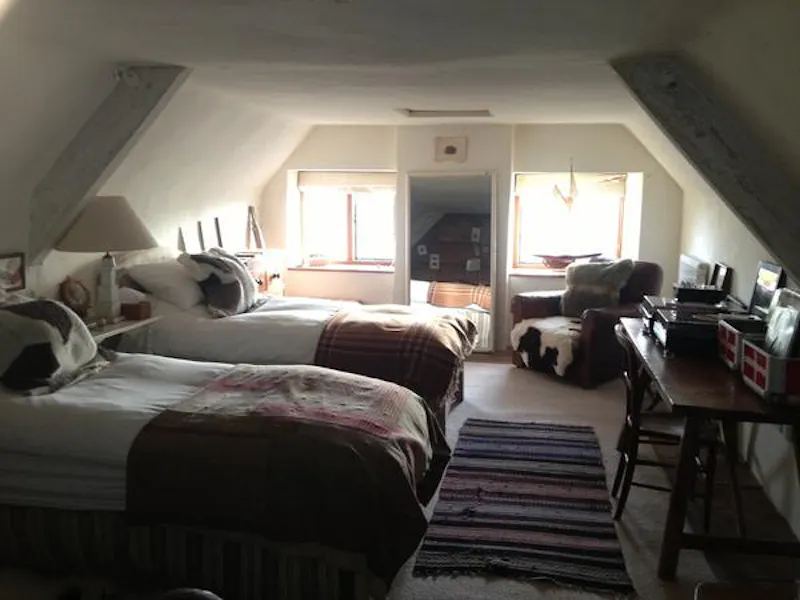 Bedroom at Picturesque Taunton farmhouse, L649 (photo 21)