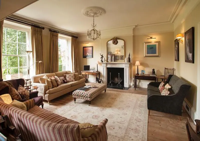 Drawing room at Hemingford Grey Manor house, B1637 (photo 2)