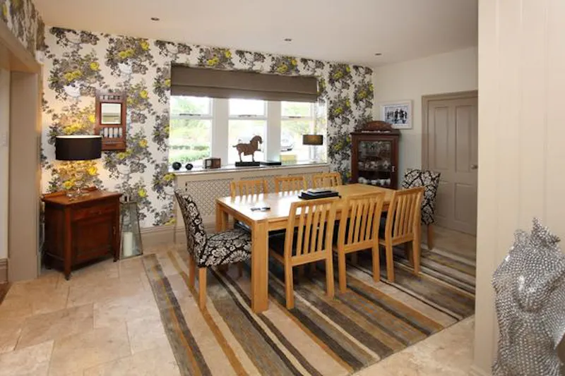 Dining room at Substantial Downham manor house, G283 (photo 22)