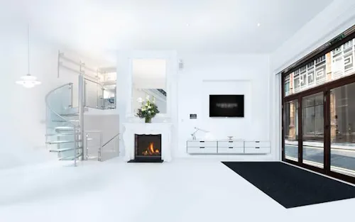 Tottenham Court Rd studio kitchen, N265