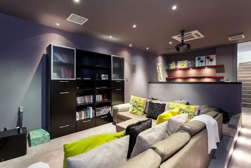 Home cinema at Wimbledon indoor pool house, D2181 (photo 14)