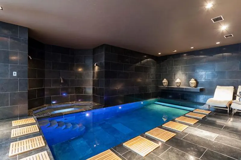 Swimming pool - indoor at Wimbledon indoor pool house, D2181 (photo 17)