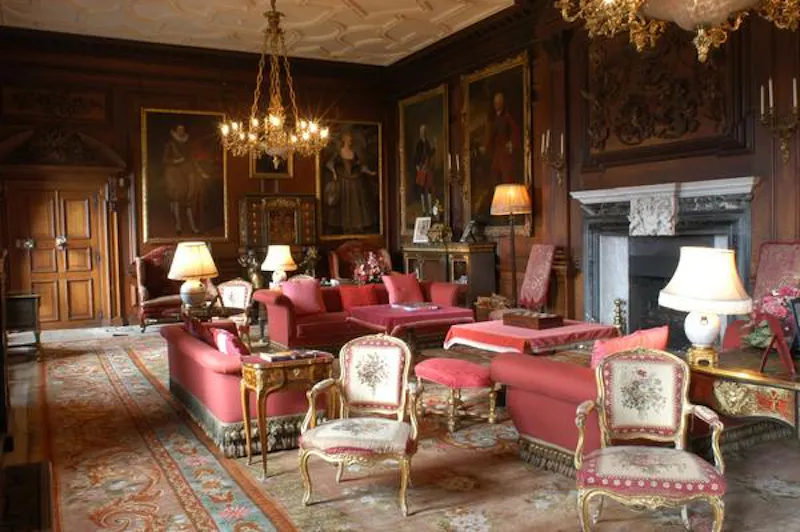Drawing room at Grand Galloway castle , G284 (photo 6)