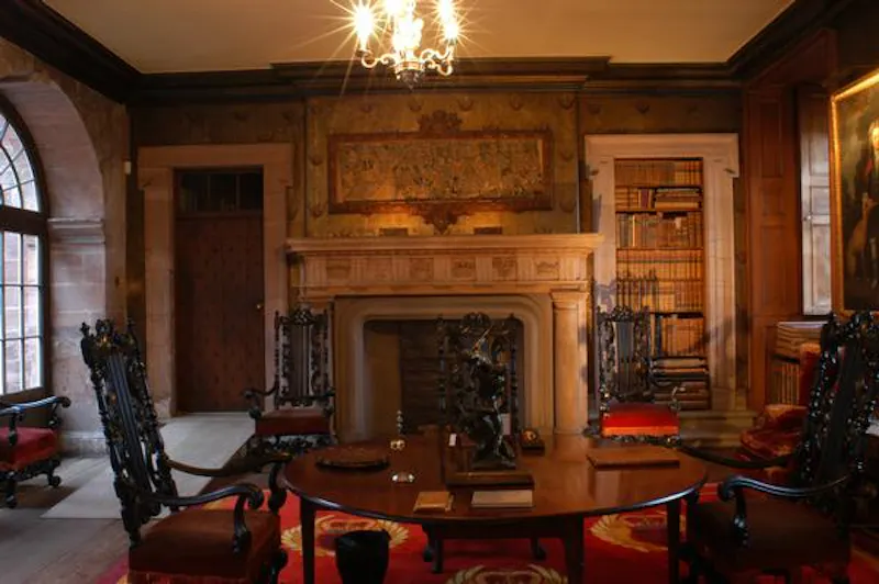Fireplace at Grand Galloway castle , G284 (photo 7)