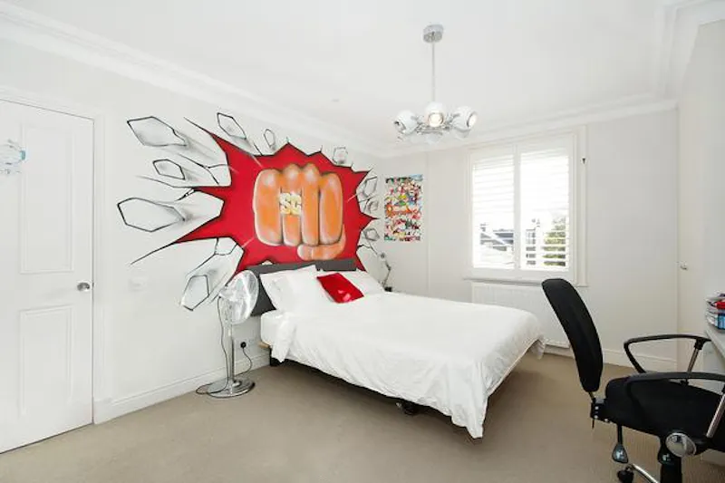 Bedroom at Stylish Wandsworth family house, B1640 (photo 21)