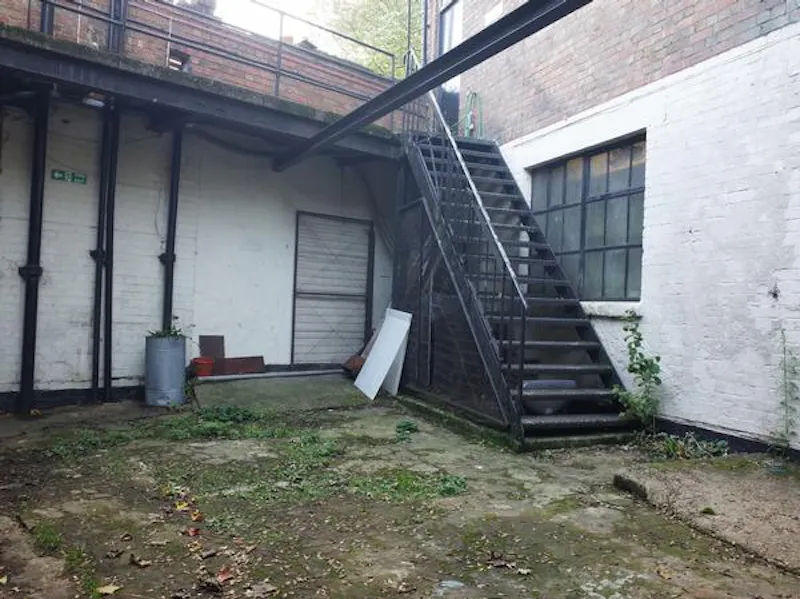 Staircase at Seven Sisters Factory studio, N279 (photo 35)