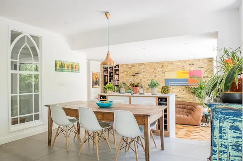 Exposed brick at Stunning Sydenham house, B1646 (photo 22)