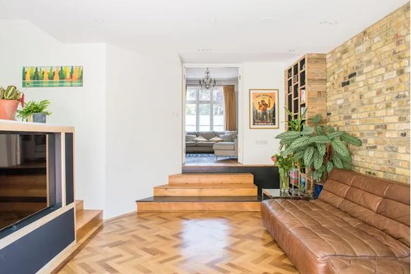 Floor - wooden at Stunning Sydenham house, B1646 (photo 27)
