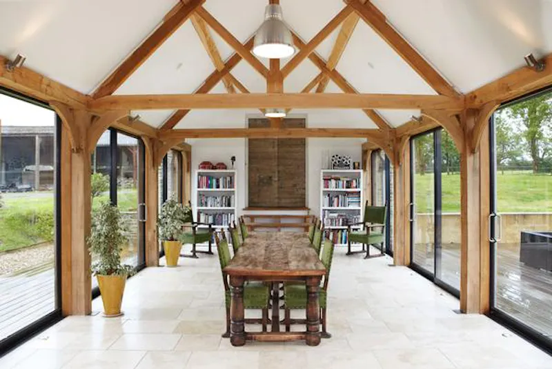 Conservatory at  Yeovil Converted Country Farm, D2199 (photo 2)