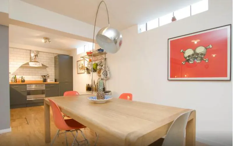 Dining room at Converted factory in Hackney, F1063 (photo 13)