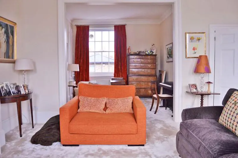 Through drawing room at Hammersmith riverside house , A1365 (photo 17)