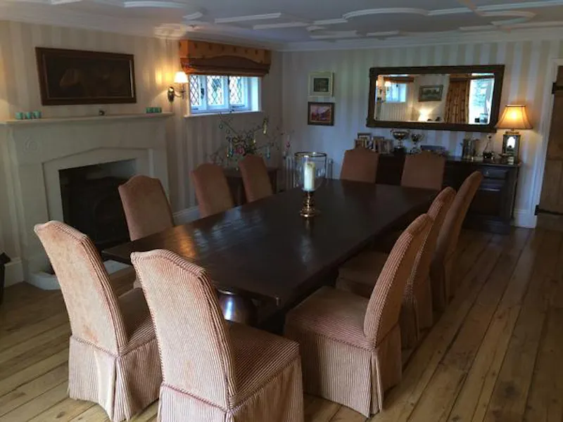 Dining room at Beautiful Ware Tudor house, M289 (photo 9)